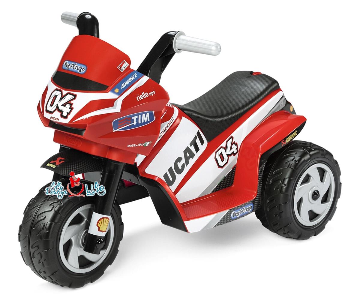 موتور سه چرخ پگ پرگو مدل MINI DUCATI