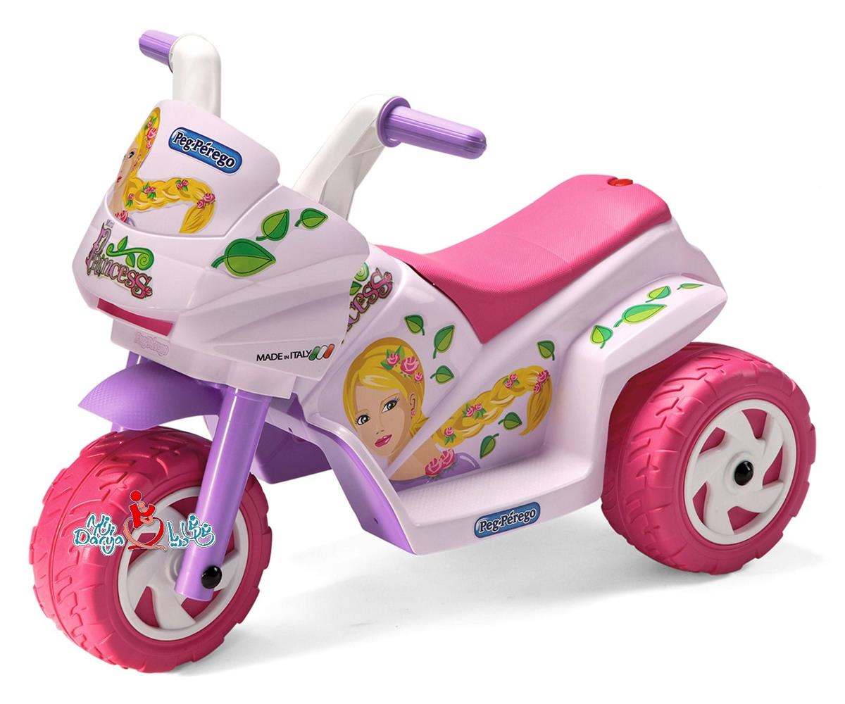 موتور سه چرخ دخترانه پگ پرگو مدل MINI PRINCESS