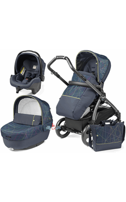 ست کالسکه 5 تکه پگ پرگو مدل Book New Life Elite