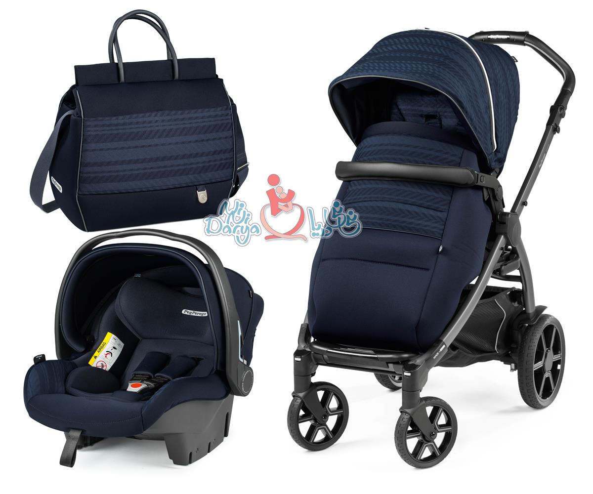 ست 3 تکه کالسکه پگ پرگو مدل Book SL Modular Eclipse