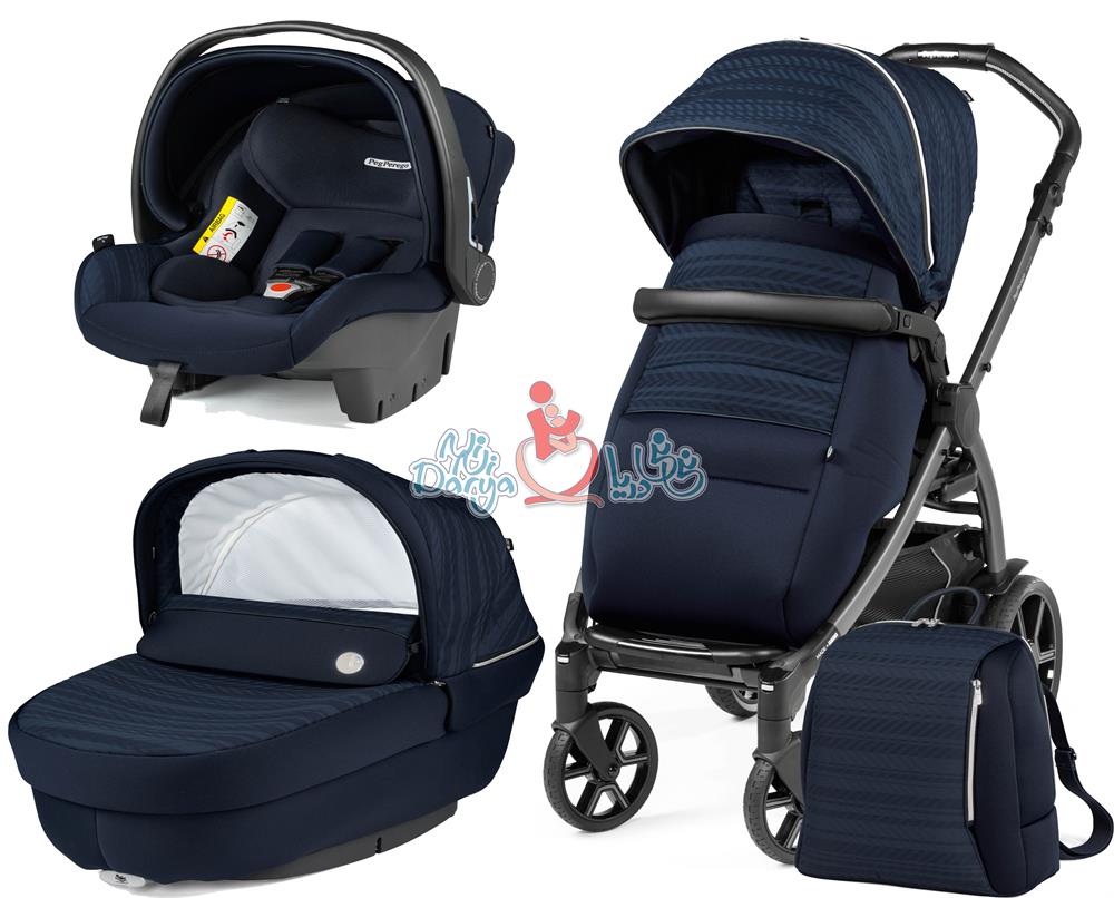 ست 4 تکه کالسکه پگ پرگو مدل Book SL Modular Eclipse