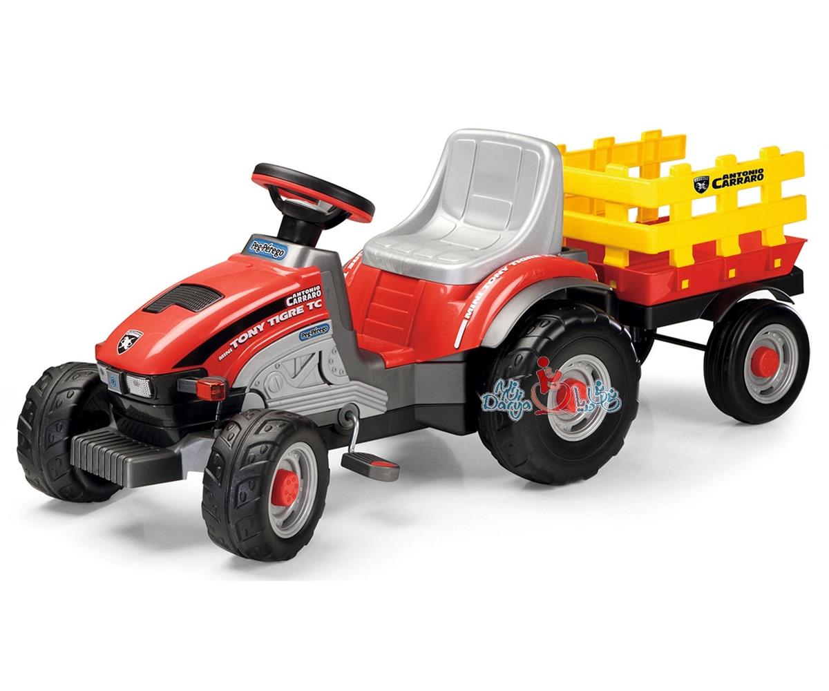 تراکتور پدالی پگ پرگو مدل MINI TONY TIGRE