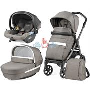 ست 4 تکه کالسکه پگ پرگو مدل Book Lounge Modular City Grey