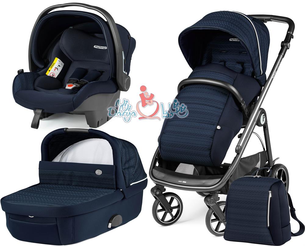 ست 4 تکه کالسکه پگ پرگو مدل Veloce SL Eclipse