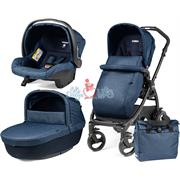 ست 4 تکه کالسکه پگ پرگو مدل Futura Modular Indigo