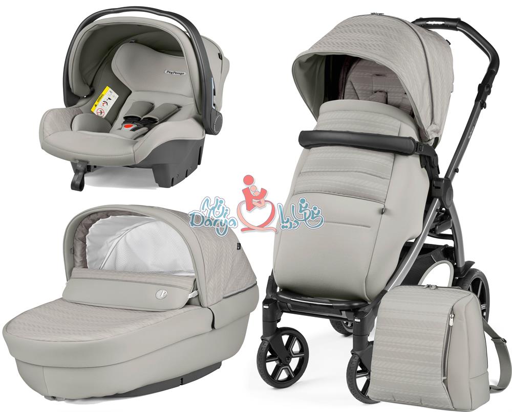 ست 4 تکه کالسکه پگ پرگو مدل Book SL MoonStone