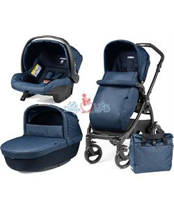 ست 4 تکه کالسکه پگ پرگو مدل Futura Modular Indigo