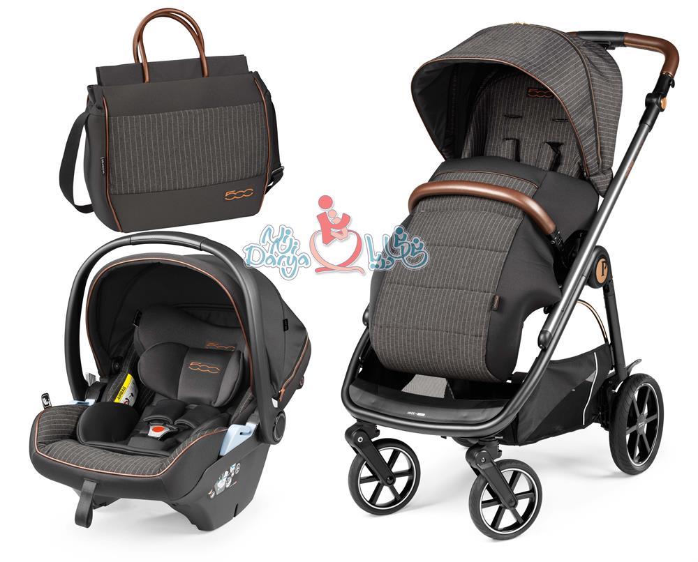 ست 3 تکه کالسکه پگ پرگو مدل Veloce Lounge 500