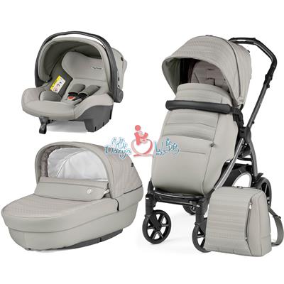 ست 4 تکه کالسکه پگ پرگو مدل Book SL Modular MoonStone